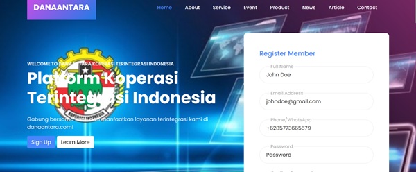 Danaantara Platform Koperasi Terintegrasi Indonesia Taekwondo Indonesia Dojang SADUCAN
